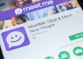 MeetMe displayed on tablet