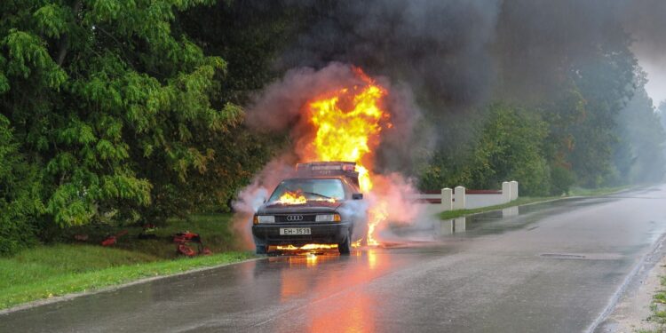 a vehicle should never be parked closer to a fire plug than