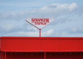 Stranger Things signage