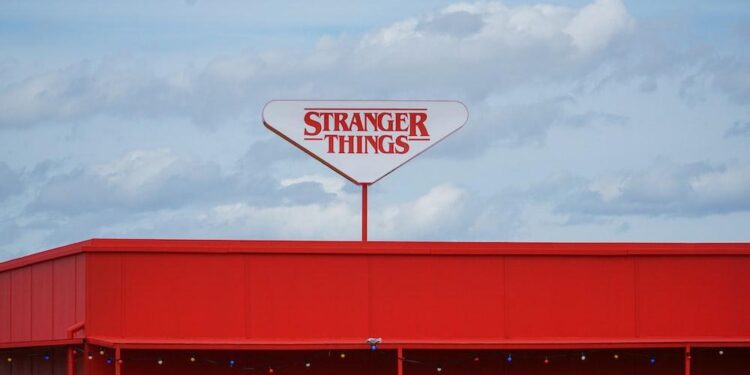 Stranger Things signage