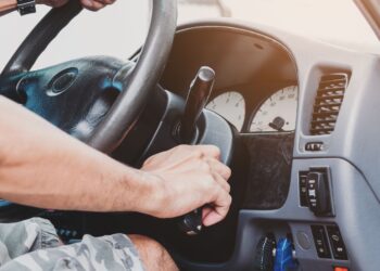 what is the first thing you should do when a vehicle starts to skid