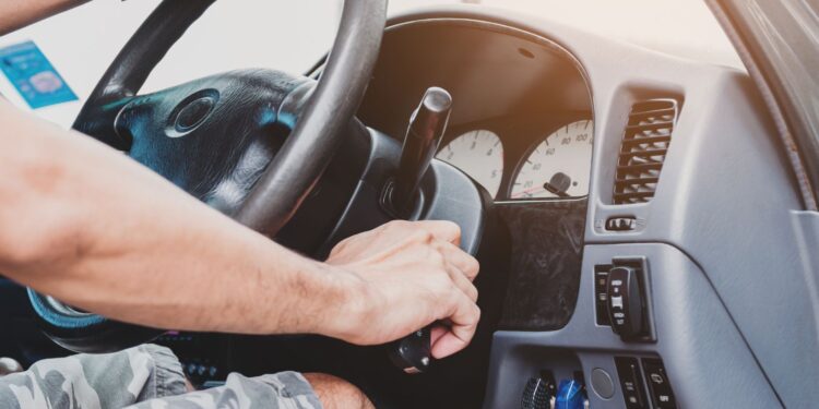 what is the first thing you should do when a vehicle starts to skid