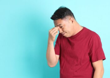 a man in his mid-40s is most likely to notice