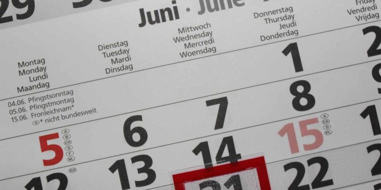 what come once in a year twice in a week