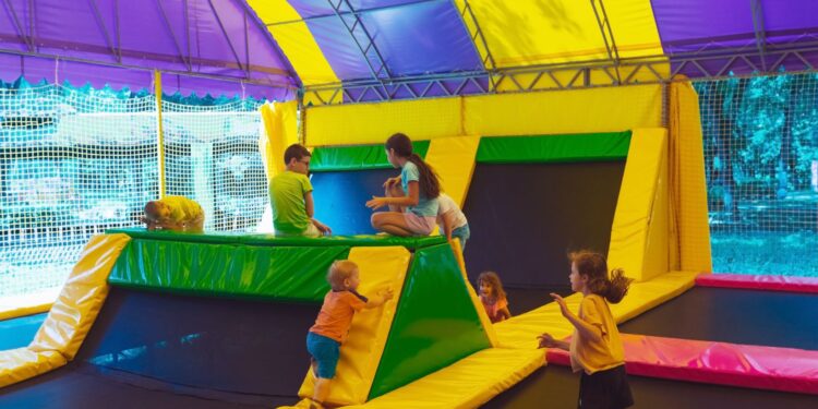 launch trampoline park queens photos
