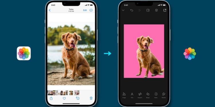 how to remove background iphone
