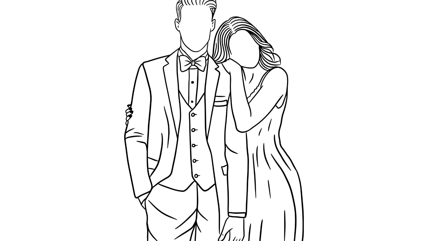 Kartun Gambar Sketsa Hubungan Suami Istri